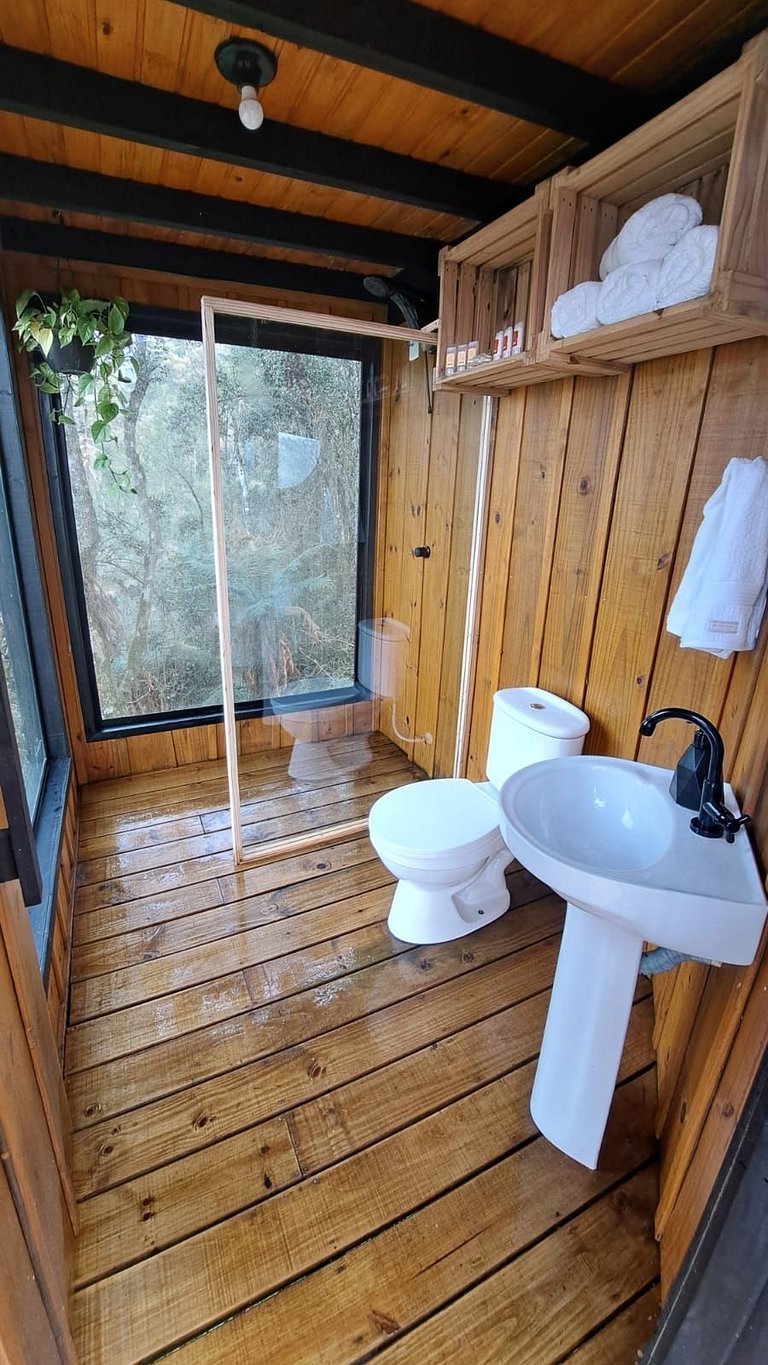 LUGA Bolha Araucária com Vista do Vale Urubici