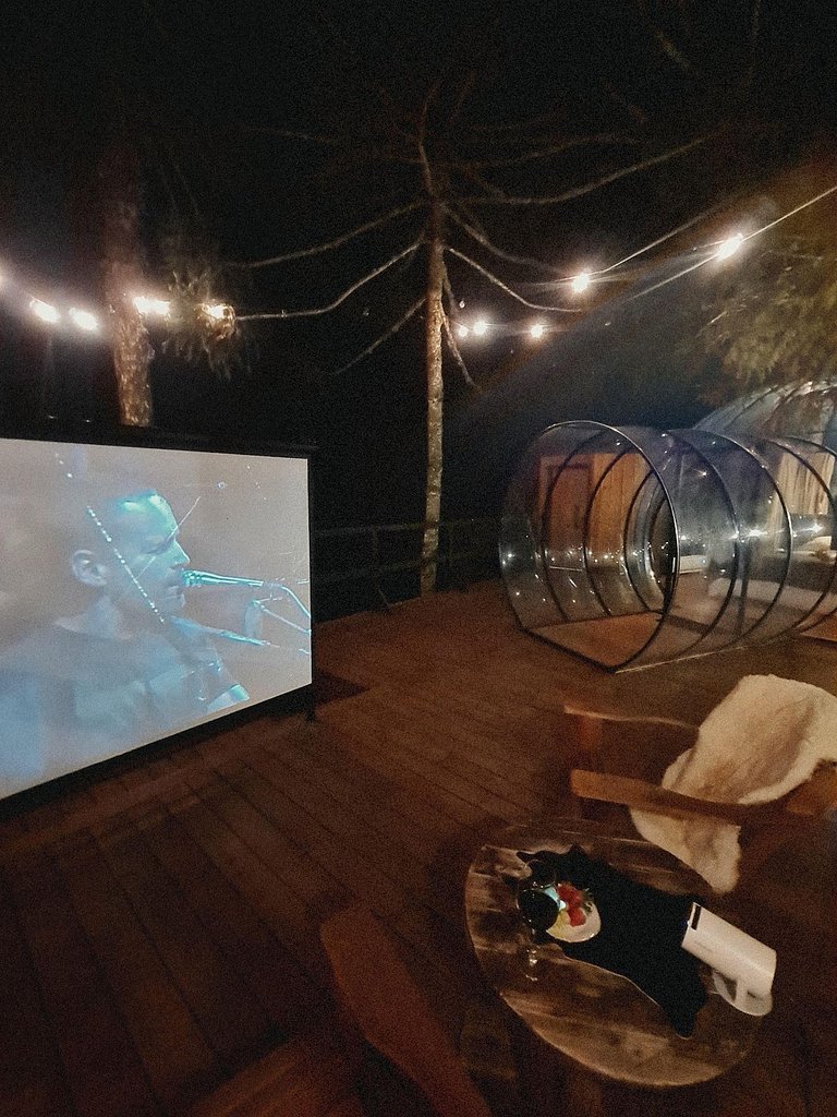 LUGA Bolha Araucária com Vista do Vale Urubici