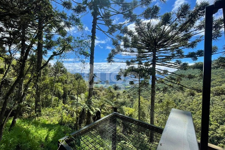 LUGA Cabana da Árvore com Banheira em Urubici
